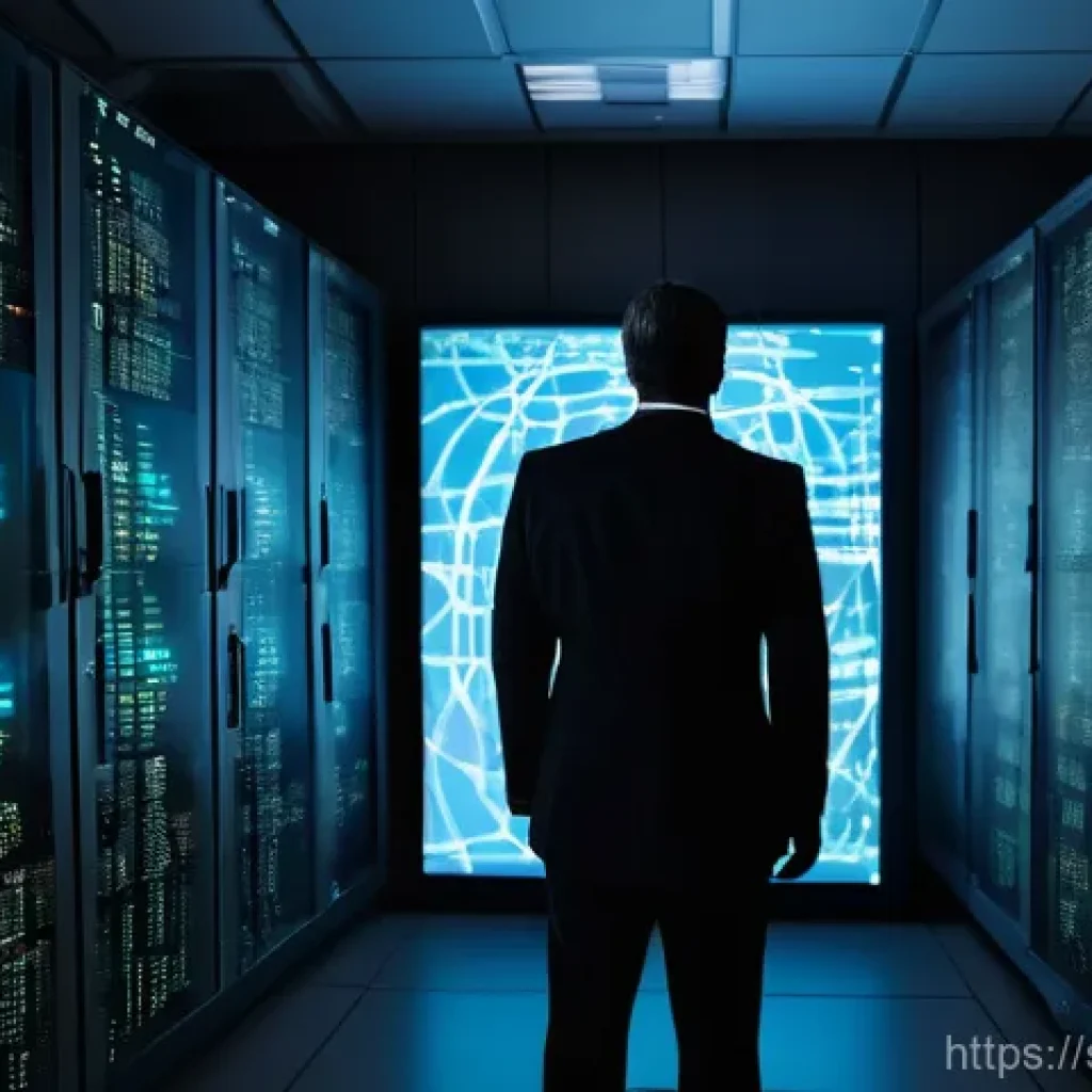 보안 컨설턴트를 위한 네트워크 보안 기본 - **Prompt:** A male Chief Information Security Officer (CISO) in his late 40s, wearing a sharp busine...