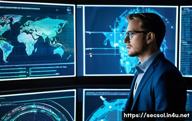 보안 컨설턴트가 알아야 할 머신러닝 보안 - **Cyber Threat Evolution & Intelligent Defense:** A professional cybersecurity consultant, wearing s...
